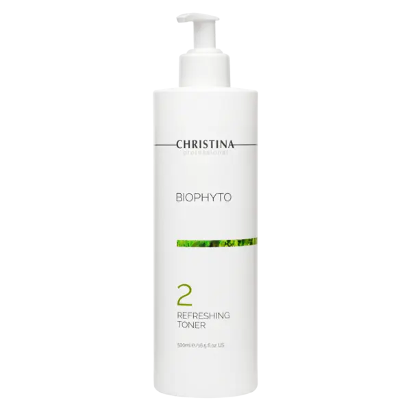 CHRISTINA Освежающий тоник (шаг 2) Bio Phyto Refreshing Toner, 500 мл