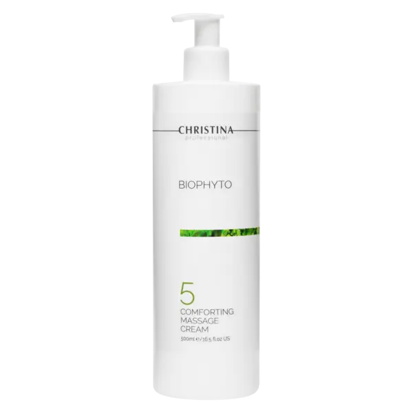 Купить Успокаивающий массажный крем (шаг 5) Bio Phyto Comforting Massage Cream, 500 мл CHRISTINA Успокаивающий массажный крем (шаг 5) Bio Phyto Comforting Massage Cream, 500 мл