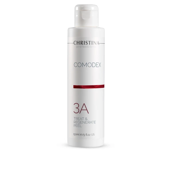 Купить Регенерирующий осветляющий пилинг (шаг 3а) Comodex Treat & Regenerate Peel, pH 3,0-4,0, 150 мл CHRISTINA Регенерирующий осветляющий пилинг (шаг 3а) Comodex Treat & Regenerate Peel, pH 3,0-4,0, 150 мл
