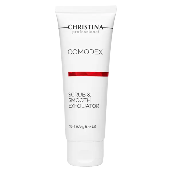 Купить Выравнивающий скраб-эксфолиатор Comodex Scrub & Smooth Exfoliator, 75 мл CHRISTINA Выравнивающий скраб-эксфолиатор Comodex Scrub & Smooth Exfoliator, 75 мл