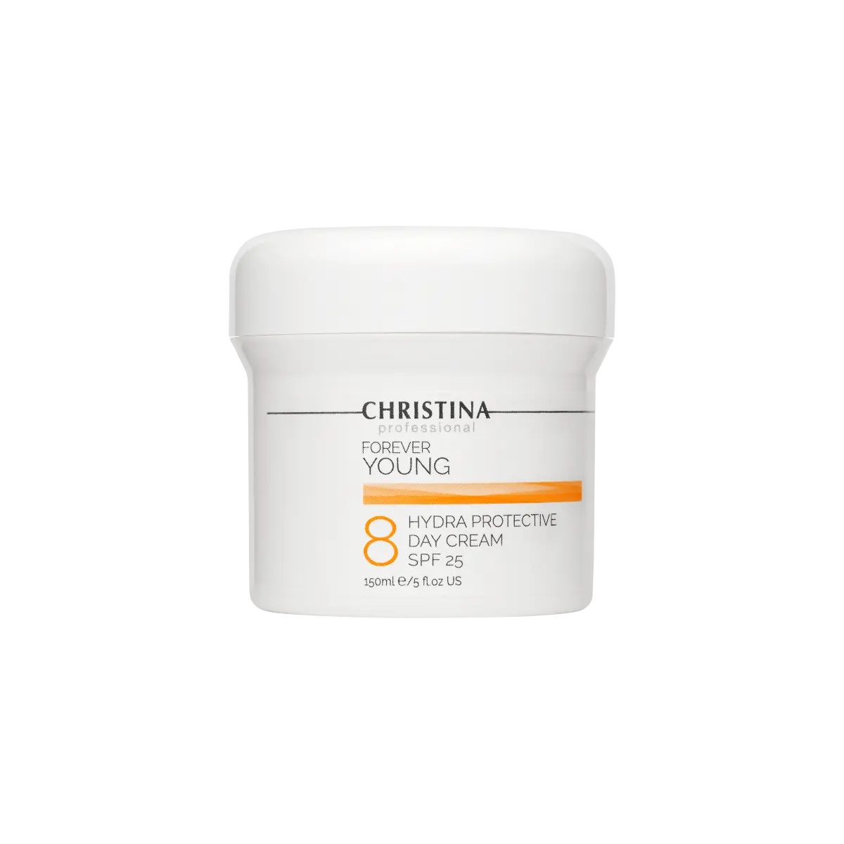 Купить Дневной гидрозащитный крем c SPF 25 (шаг 8) Forever Young, 150 мл CHRISTINA Дневной гидрозащитный крем c SPF 25 (шаг 8) Forever Young, 150 мл