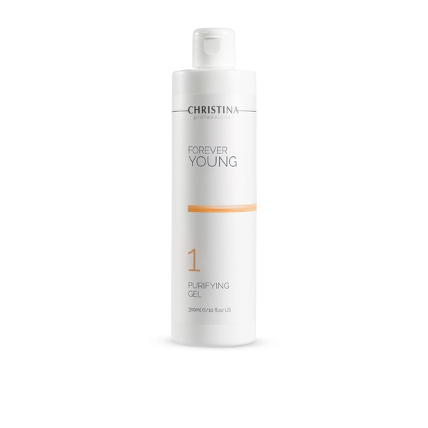 Купить Очищающий гель (шаг 1) Forever Young Purifying Gel, pH 6,0-7,0, 300 мл CHRISTINA Очищающий гель (шаг 1) Forever Young Purifying Gel, pH 6,0-7,0, 300 мл