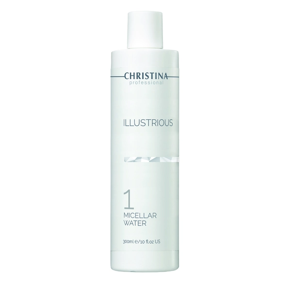 CHRISTINA Мицеллярная вода (шаг 1) Illustrious Micellar Water pH 6,0-7,0, 300 мл