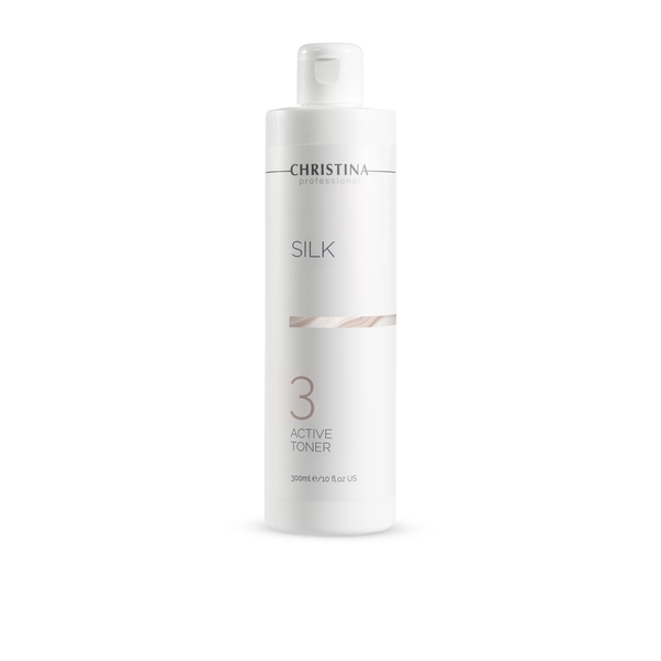 Купить Активный тоник (шаг 3) Silk Active Toner, 300 мл CHRISTINA Активный тоник (шаг 3) Silk Active Toner, 300 мл
