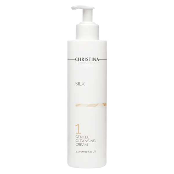 Купить Мягкий очищающий крем (шаг 1) Silk Gentle Cleansing Cream, 300 мл CHRISTINA Мягкий очищающий крем (шаг 1) Silk Gentle Cleansing Cream, 300 мл
