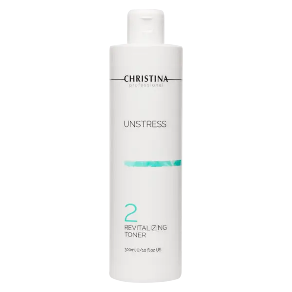 CHRISTINA Восстанавливающий тоник (шаг 2) Unstress Revitalizing Toner, pH 4,0-4,5, 300 мл