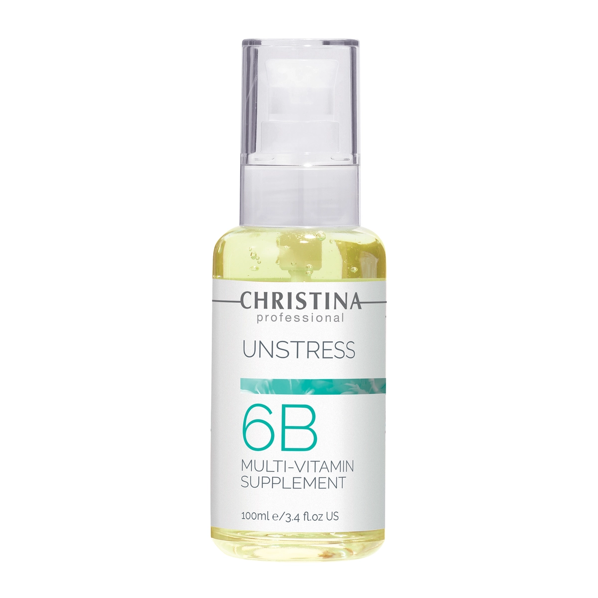 Купить Мультивитаминные капли к крему (шаг 6b) Unstress Multi-Vitamin Supplement, 100 мл CHRISTINA Мультивитаминные капли к крему (шаг 6b) Unstress Multi-Vitamin Supplement, 100 мл