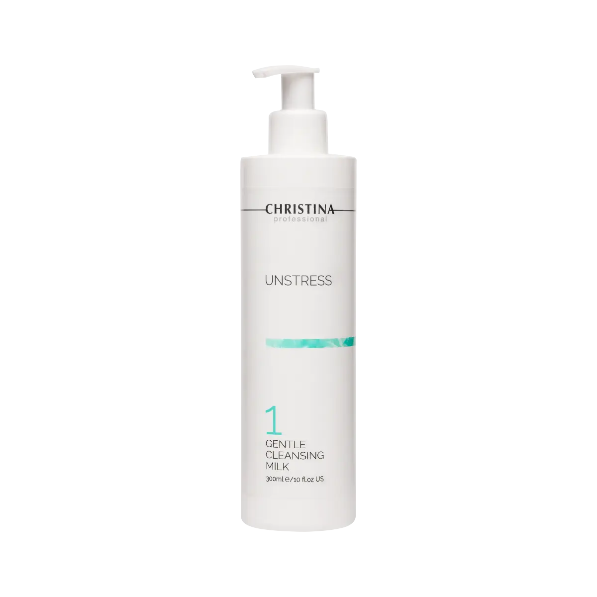 Купить Нежное очищающее молочко (шаг 1) Unstress Gentle Cleansing Milk, 300 мл CHRISTINA Нежное очищающее молочко (шаг 1) Unstress Gentle Cleansing Milk, 300 мл