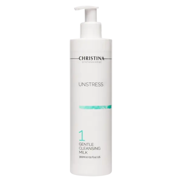 Купить Нежное очищающее молочко (шаг 1) Unstress Gentle Cleansing Milk, 300 мл CHRISTINA Нежное очищающее молочко (шаг 1) Unstress Gentle Cleansing Milk, 300 мл