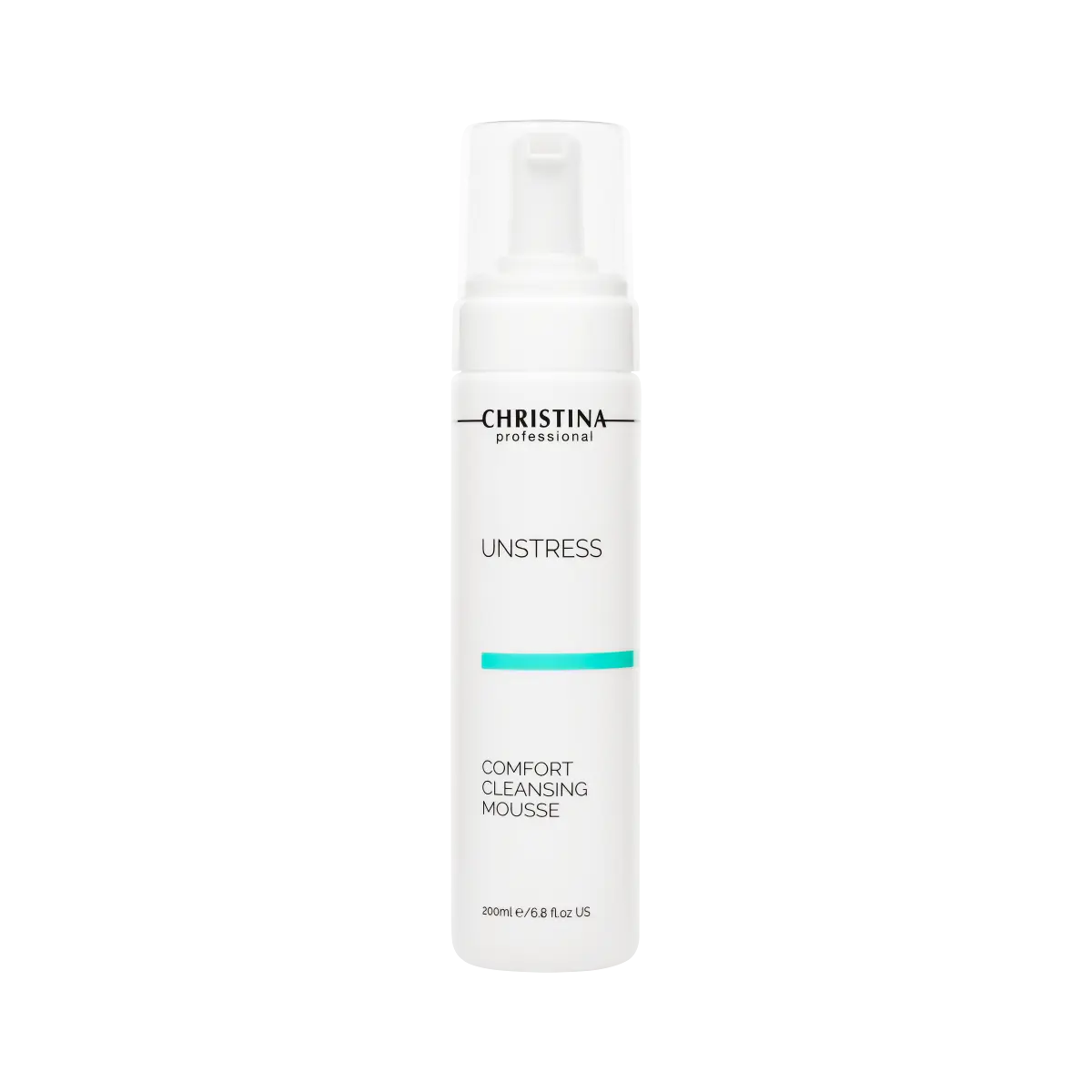 CHRISTINA Очищающий мусс-комфорт Unstress Comfort Cleansing Mousse, 200 мл