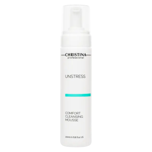 CHRISTINA Очищающий мусс-комфорт Unstress Comfort Cleansing Mousse, 200 мл