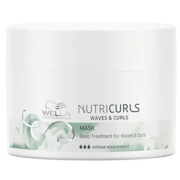 Wella Professionals Маска интенсивная питательная для кудрявых и вьющихся волос Nutricurls Waves&Curls, 150 мл