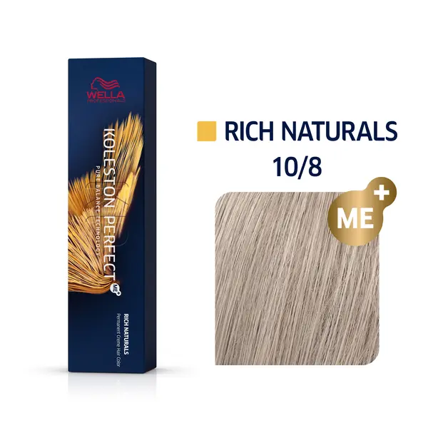 Wella Professionals 10/8 Сьерра-Невада, стойкая краска для волос Koleston Perfect Me+, 60 мл