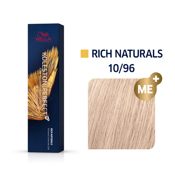 Купить 10/96 Бланманже, стойкая краска для волос Koleston Perfect Me+, 60 мл Wella Professionals 10/96 Бланманже, стойкая краска для волос Koleston Perfect Me+, 60 мл