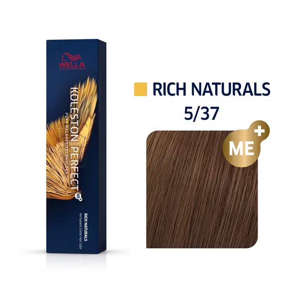 Wella Professionals 5/37 Принцесса амазонок, стойкая краска для волос Koleston Perfect Me+, 60 мл