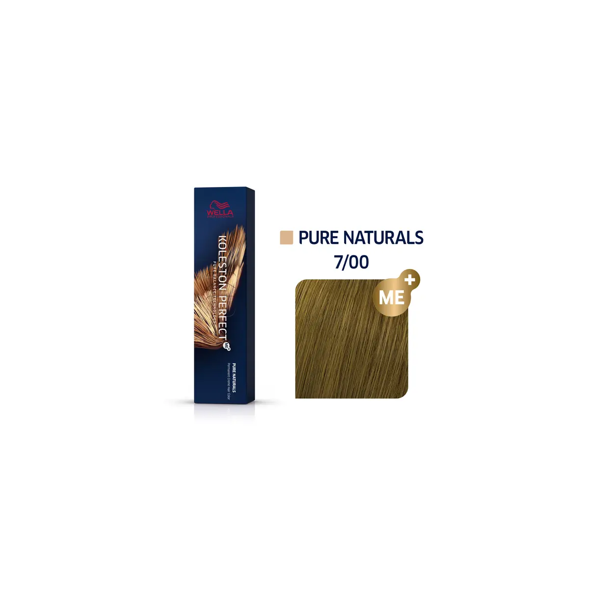 Wella Professionals 7/00 Блонд натуральный интенсивный, стойкая краска для волос Koleston Perfect Me+, 60 мл