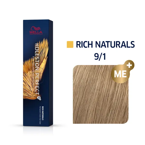 Wella Professionals 9/1 Кремовое облако, стойкая краска для волос Koleston Perfect Me+, 60 мл