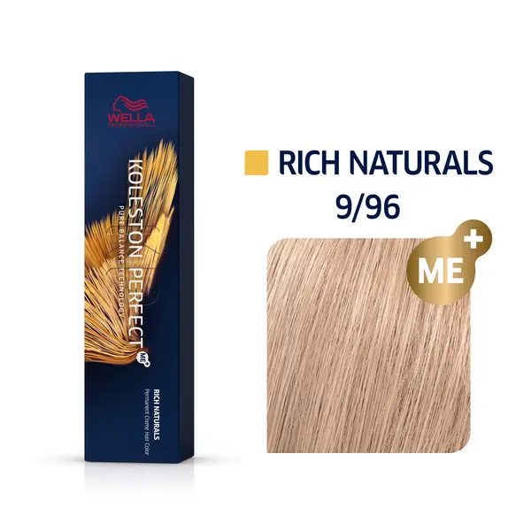 Купить 9/96 Полярис, стойкая краска для волос Koleston Perfect Me+, 60 мл Wella Professionals 9/96 Полярис, стойкая краска для волос Koleston Perfect Me+, 60 мл