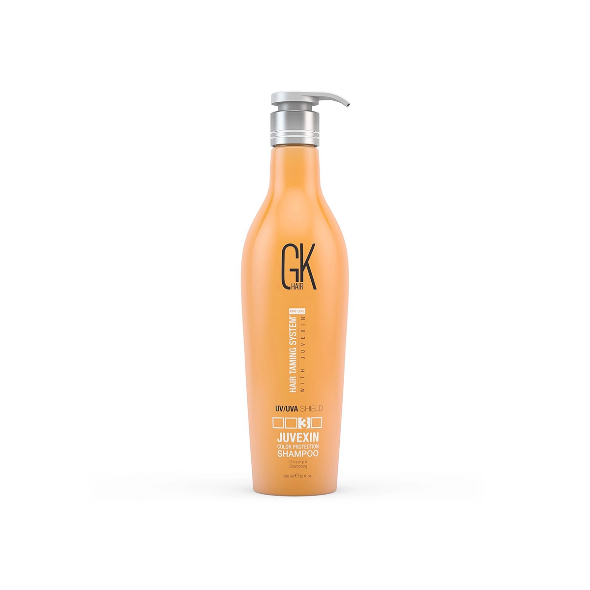GKhair Шампунь с защитой цвета и от УФ-лучей (Shield Shampoo), 650 мл