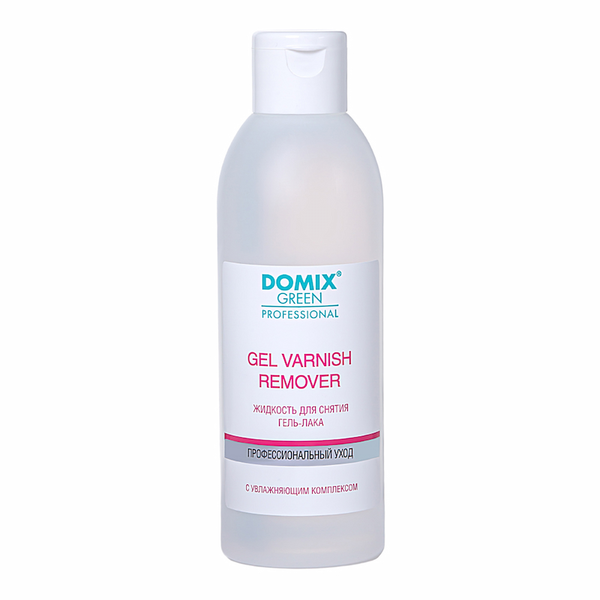 Domix Green Professional Средство для снятия гель - лака Gel varnish remover DGP, 200 мл