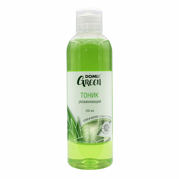 Domix Green Тоник увлажняющий с алоэ и серебром, 200 мл