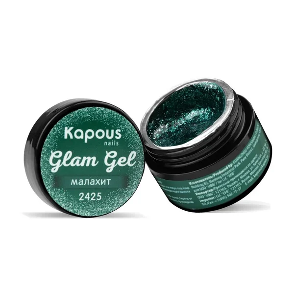 Купить Гель-краска «Glam Gel», малахит, 5 мл Kapous Professional Гель-краска «Glam Gel», малахит, 5 мл