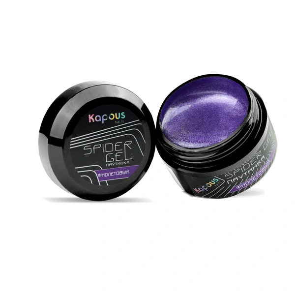 Купить Гель-паутинка для дизайна «Spider Gel», фиолетовый, 5 мл Kapous Professional Гель-паутинка для дизайна «Spider Gel», фиолетовый, 5 мл