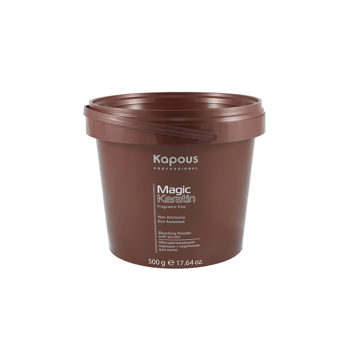 Kapous Professional Обесцвечивающий порошок с кератином для волос «Non Ammonia», 500 г