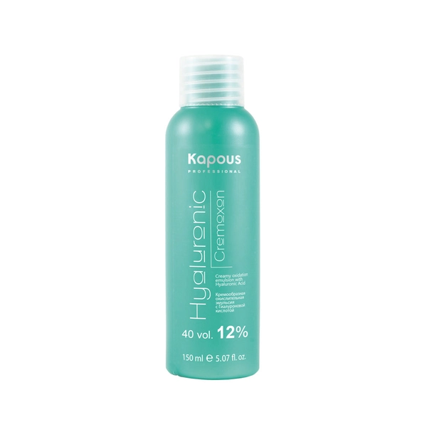 Купить Крем-оксид «Hyaluronic Cremoxon» 150 мл с Гиалуроновой кислотой 12% Kapous Professional Крем-оксид «Hyaluronic Cremoxon» 150 мл с Гиалуроновой кислотой 12%