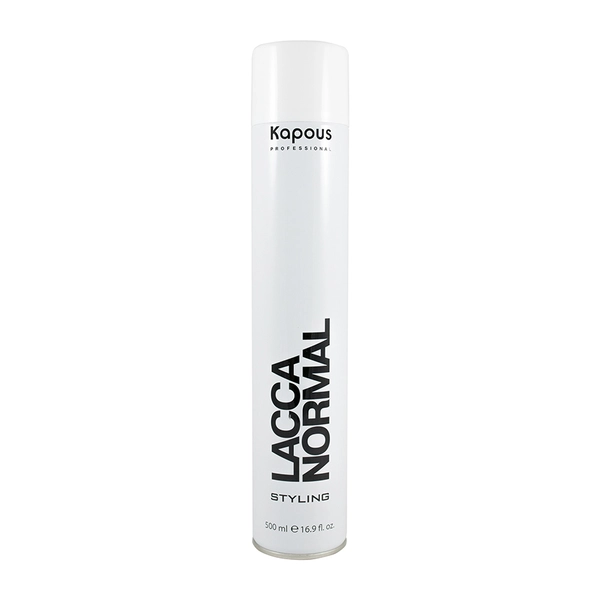 Kapous Professional Лак аэрозольный для волос нормальной фиксации «Lacca Normal», 500 мл