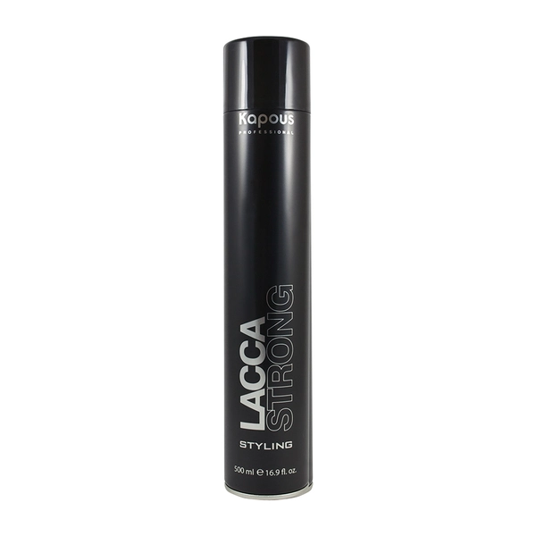 Kapous Professional Лак аэрозольный для волос сильной фиксации «Lacca Strong», 500 мл