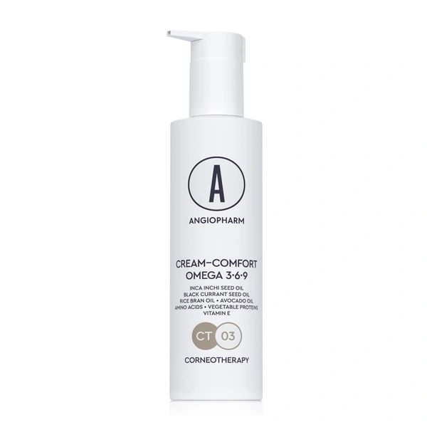 Купить Крем-комфорт с комплексом омега 3-6-9 Cream–comfort Omega 3–6–9, 200 мл ANGIOPHARM Крем-комфорт с комплексом омега 3-6-9 Cream–comfort Omega 3–6–9, 200 мл