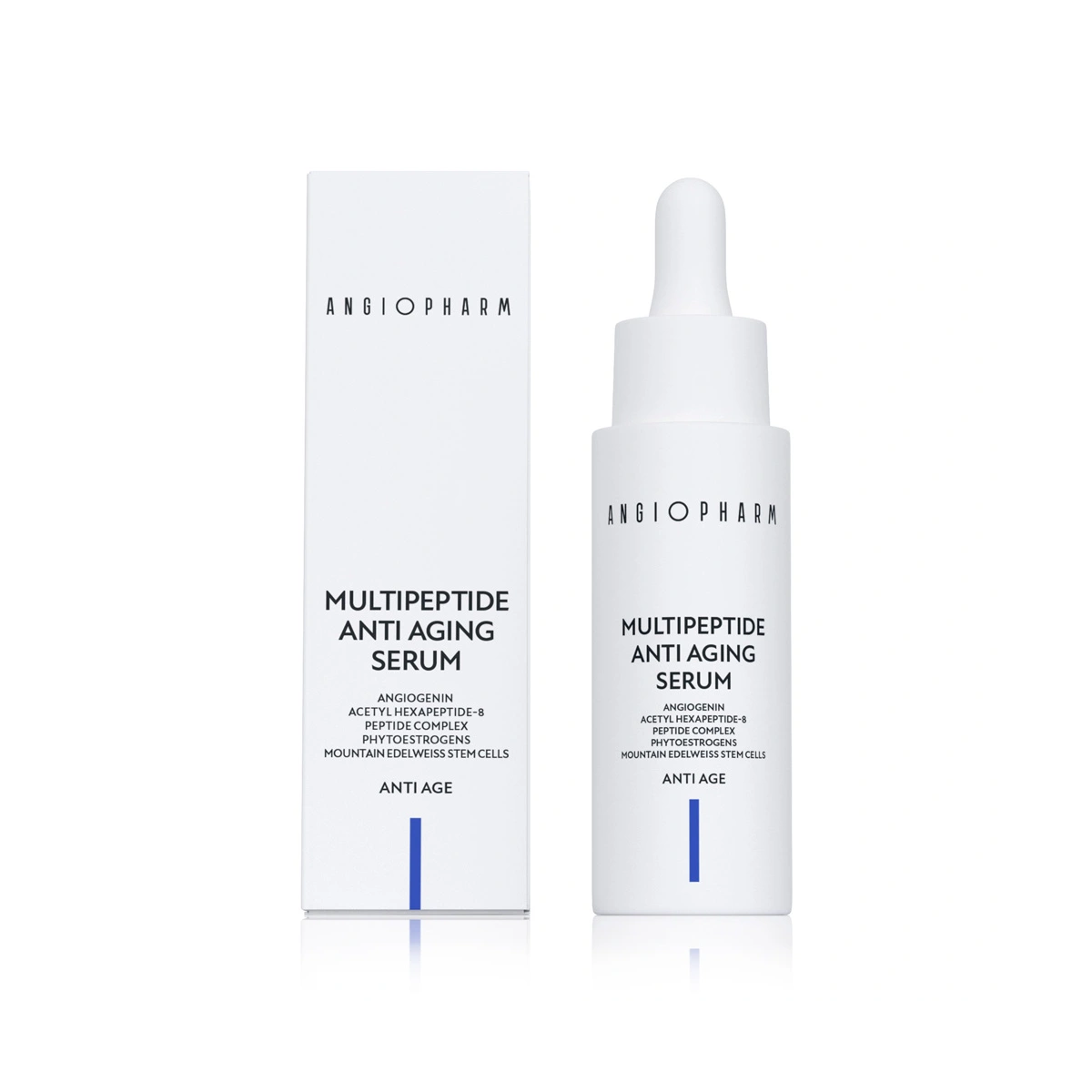 ANGIOPHARM Мультипептидная омолаживающая сыворотка Multipeptide Anti-aging Serum, 30 мл