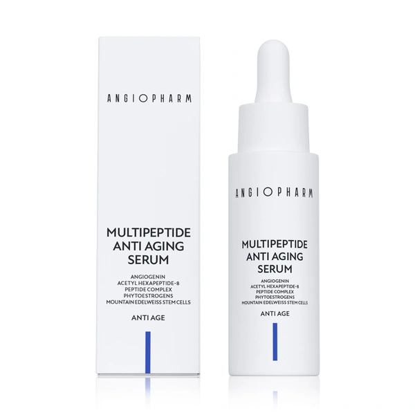 Купить Мультипептидная омолаживающая сыворотка Multipeptide Anti-aging Serum, 30 мл ANGIOPHARM Мультипептидная омолаживающая сыворотка Multipeptide Anti-aging Serum, 30 мл