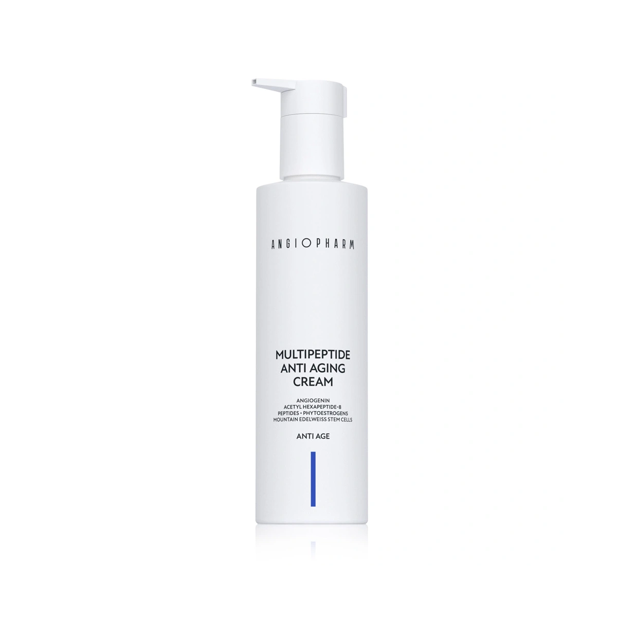 ANGIOPHARM Мультипептидный омолаживающий крем Multipeptide Anti-aging Cream, 200 мл