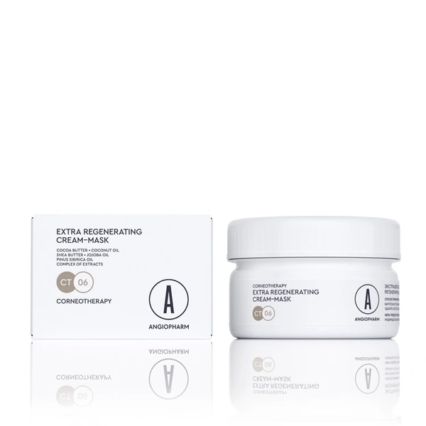 ANGIOPHARM Экстраобогащенная регенерирующая крем–маска Extra Regenerating Cream–mask, 75 мл