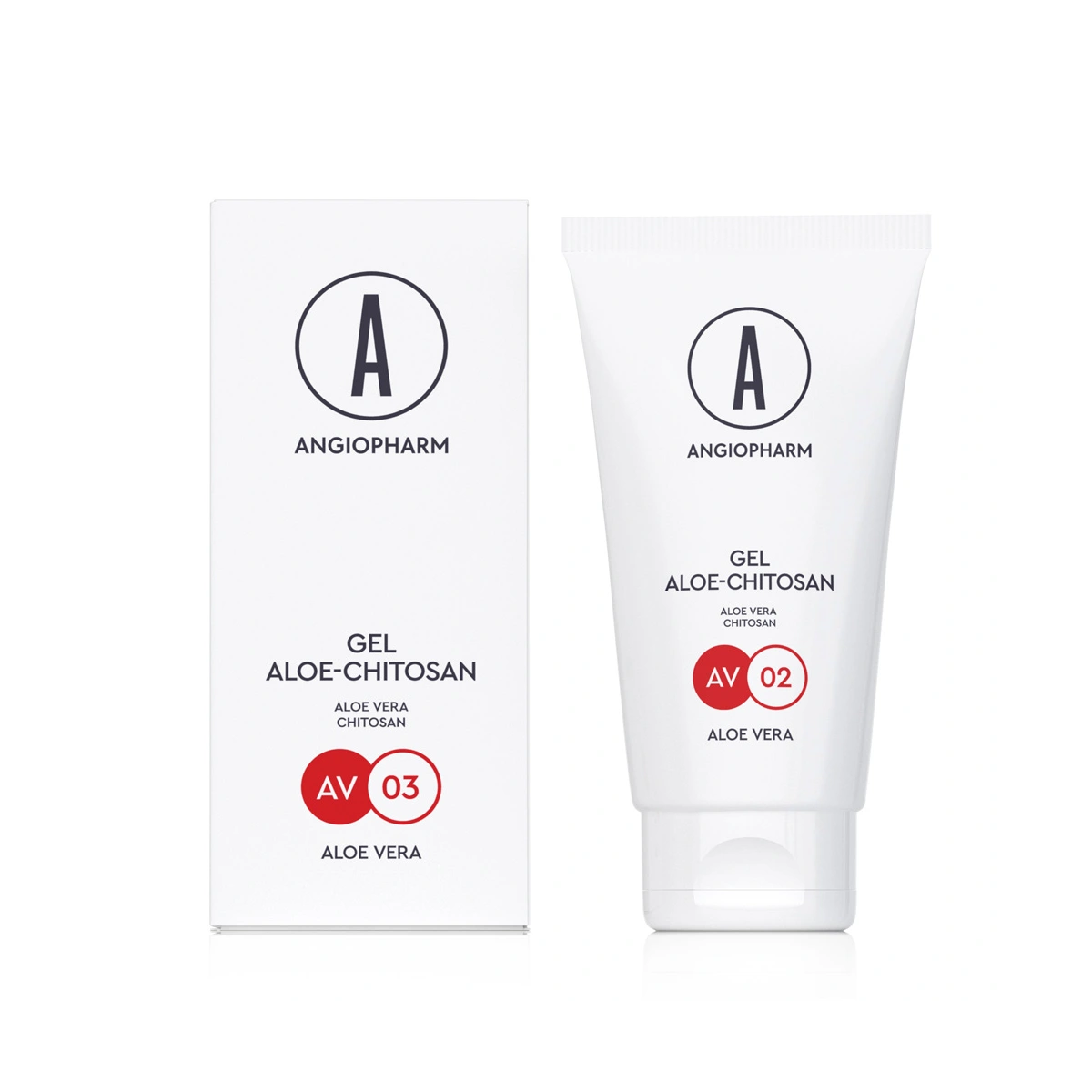 ANGIOPHARM Гель Алоэ-хитозан Gel Aloe-Сhitosan, 150 мл