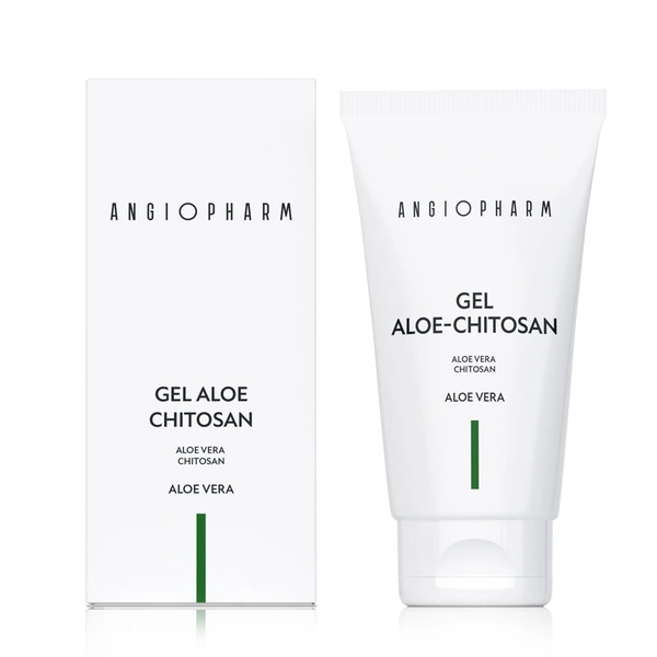 ANGIOPHARM Гель Алоэ-хитозан Gel Aloe-Сhitosan, 150 мл