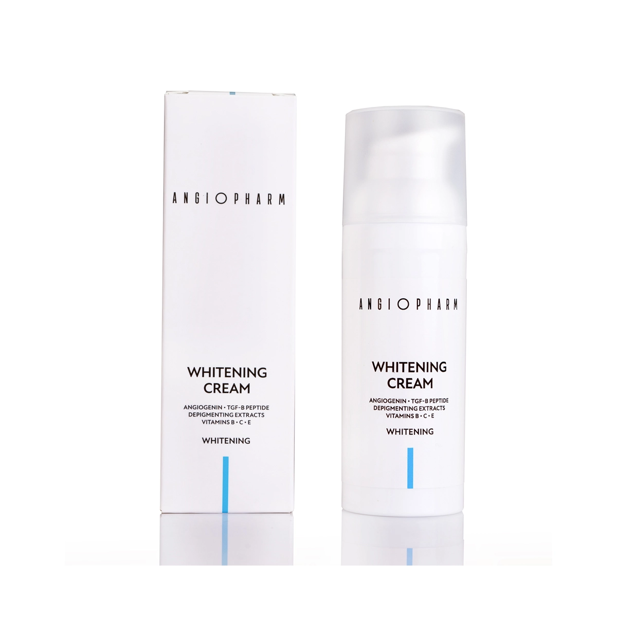 ANGIOPHARM Осветляющий крем для лица Whitening Cream, 50 мл