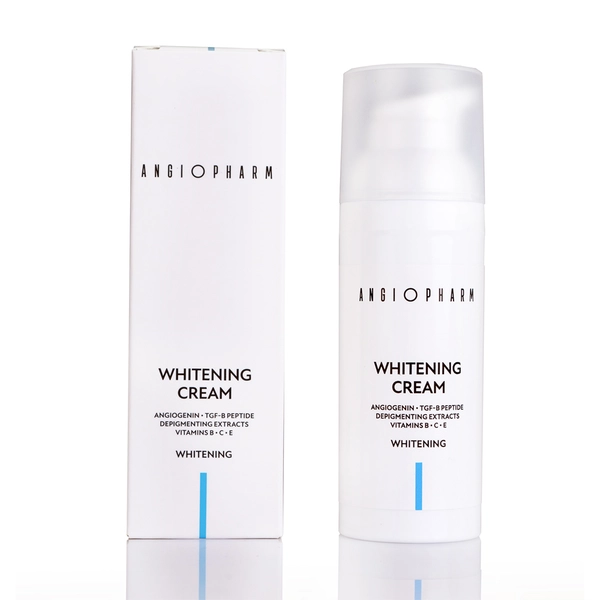 ANGIOPHARM Осветляющий крем для лица Whitening Cream, 50 мл (снято)