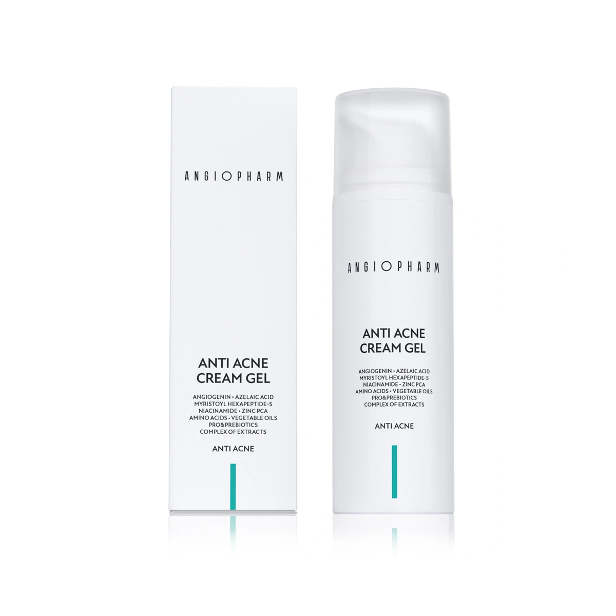 ANGIOPHARM Крем-гель для проблемной кожи лица Anti-acne Cream Gel, 50 мл (снято)