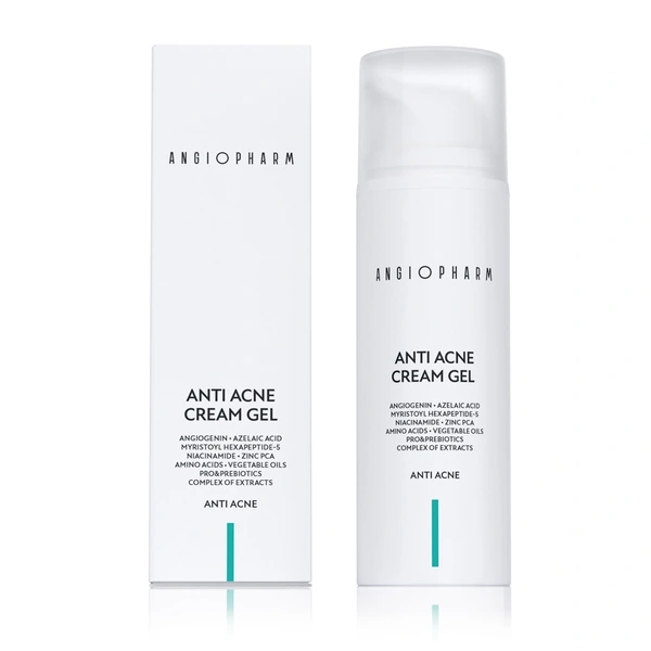 ANGIOPHARM Крем-гель для проблемной кожи лица Anti-acne Cream Gel, 50 мл (снято)