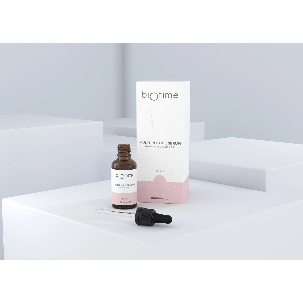 BIOTIME Сыворотка мультипептидная для усиления эффекта биоматриксации (Multi-peptide Serum), 30 мл Biotime