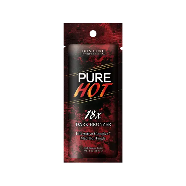 SUN LUXE Крем для загара в солярии «PURE HOT 18x», 15 мл