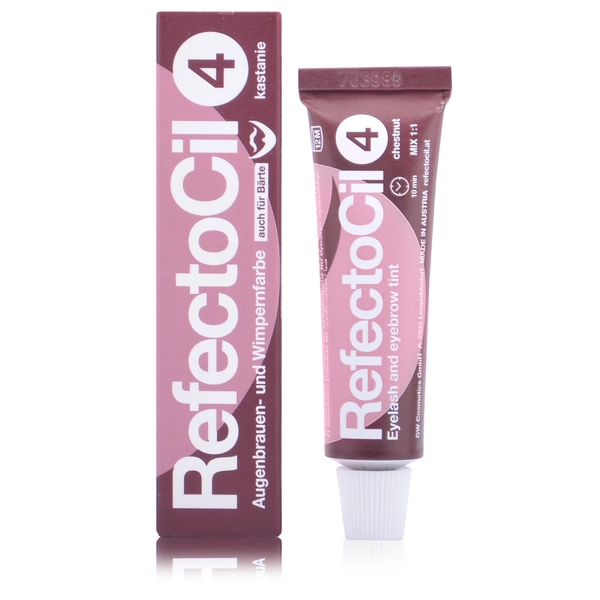 Refectocil Краска для бровей и ресниц №4 каштан, 15 мл