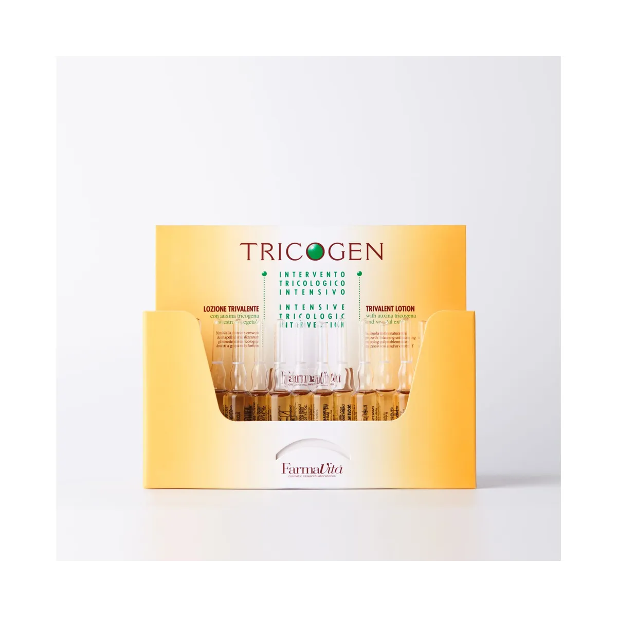 Купить Многофункциональный лосьон Tricogen Lotion, 12*8 мл FarmaVita Многофункциональный лосьон Tricogen Lotion, 12*8 мл