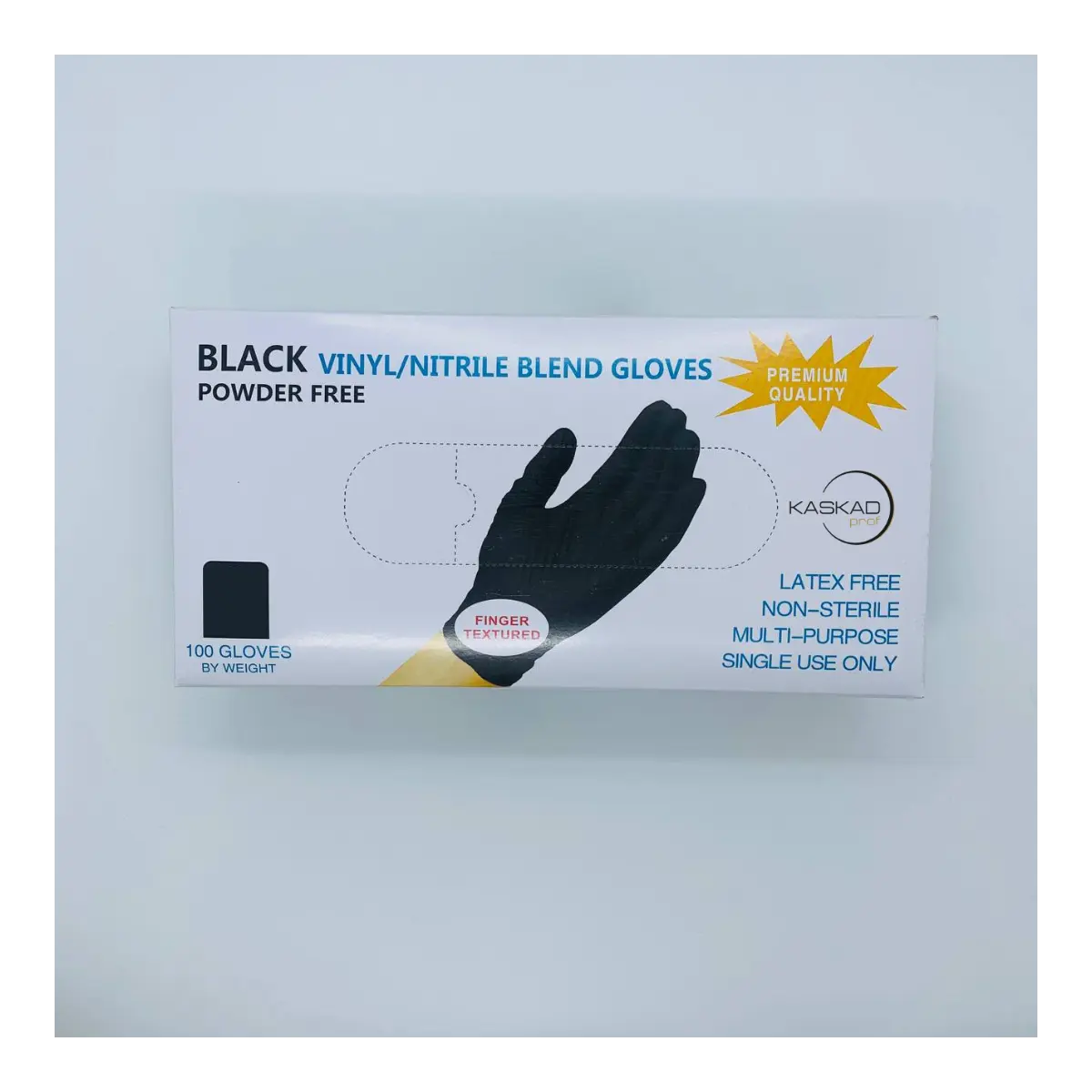 Wally Plastic Перчатки винил+нитрил «Wally Plastic» Черный XS