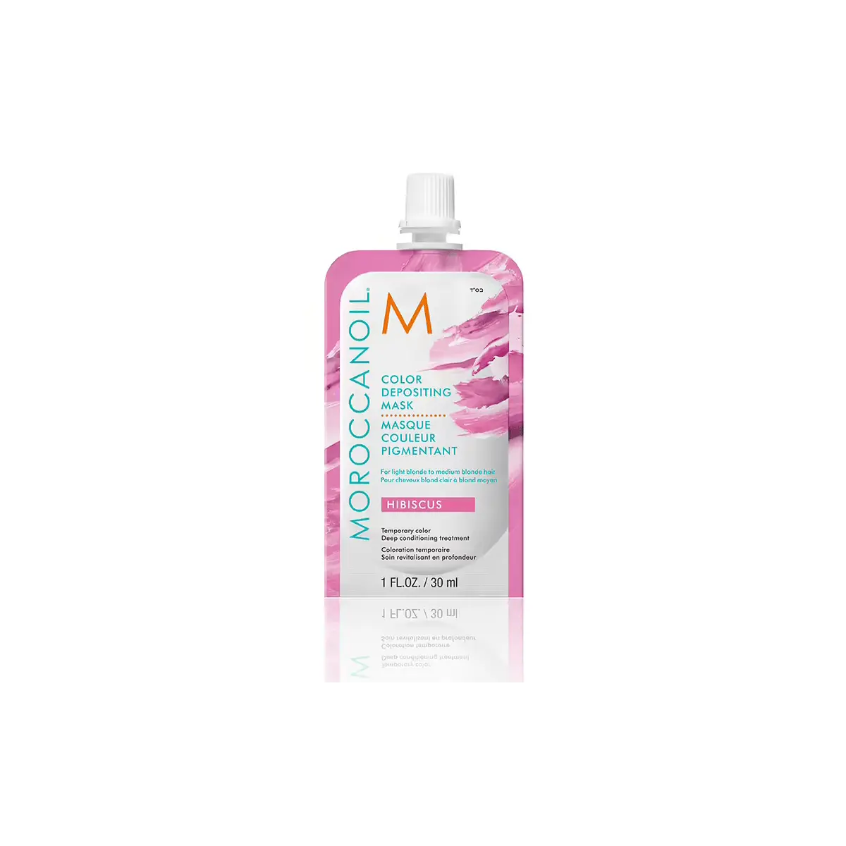 Moroccanoil Тонирующая маска Hibiscus Color Depositing Mask, 30 мл