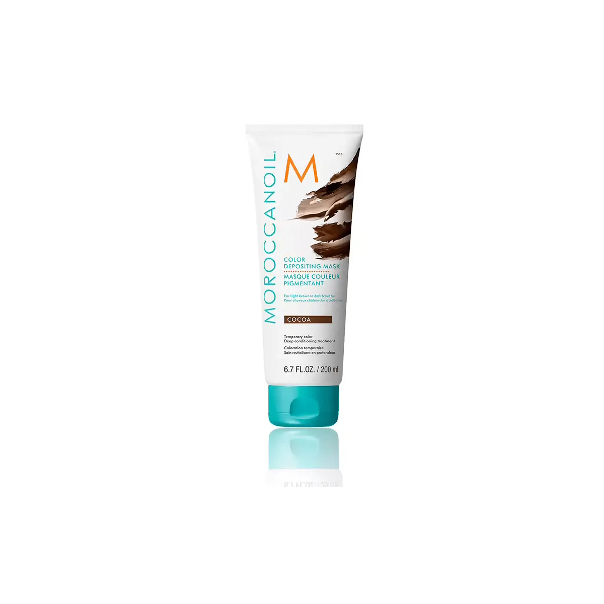 Купить Тонирующая маска Cocoa Color Depositing Mask, 200 мл Moroccanoil Тонирующая маска Cocoa Color Depositing Mask, 200 мл