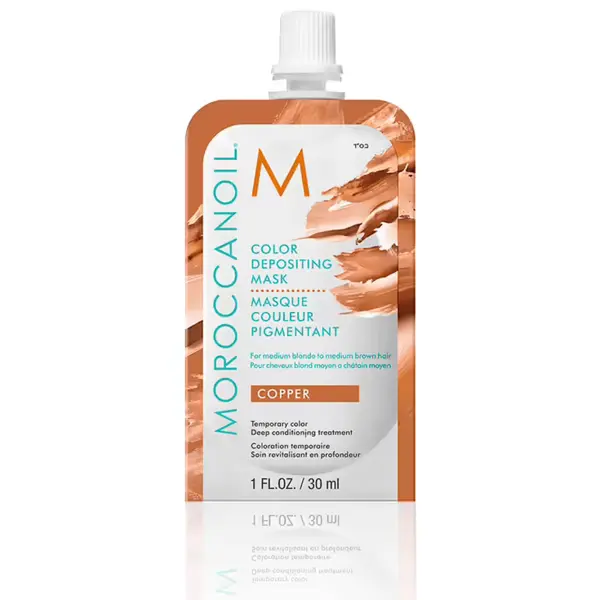 Купить Тонирующая маска Copper Color Depositing Mask, 30 мл Moroccanoil Тонирующая маска Copper Color Depositing Mask, 30 мл
